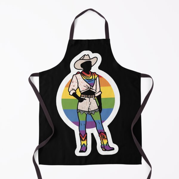 Item preview, Pride Month Cowgirl designed and sold by PinUpPizzazz.