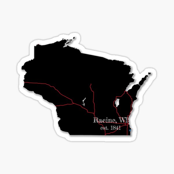 Aperçu de l'œuvre Racine, Wisconsin créée et vendue par PhilbonianDezin.