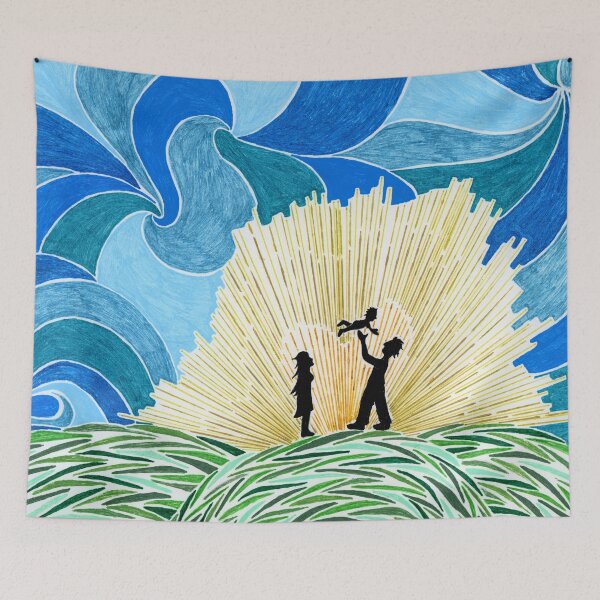 Item preview, Family at Sunset designed and sold by Betsy Phillips.