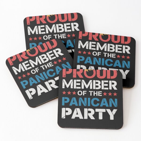 Item preview, Proud Member Of The Panican Party Men Women Anti Trump designed and sold by Nekusa.