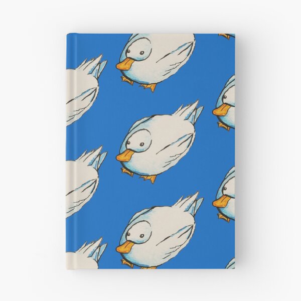 Item preview, Watercolor illustration of a white duck with a downward view designed and sold by fmpanis98.