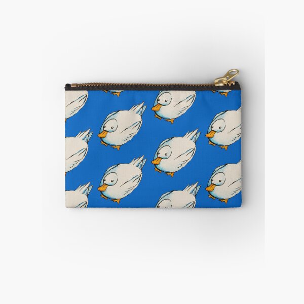 Item preview, Watercolor illustration of a white duck with a downward view designed and sold by fmpanis98.