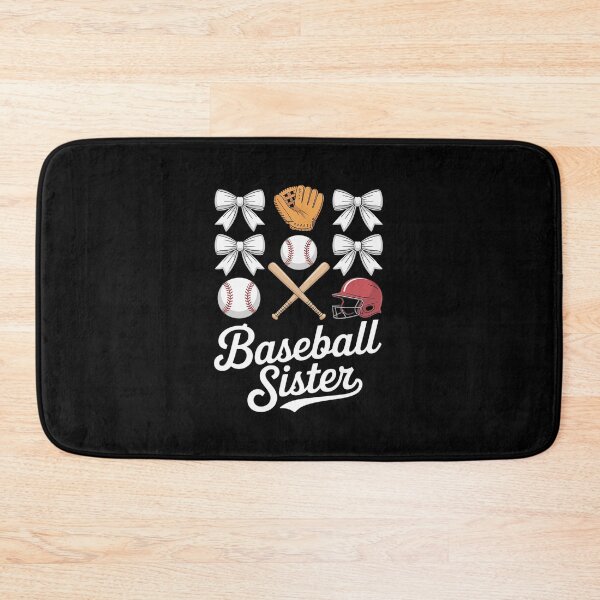 Item preview, Baseball Sister Coquette Bow Girls Cheer Baseball designed and sold by MAKOPOKOShop.