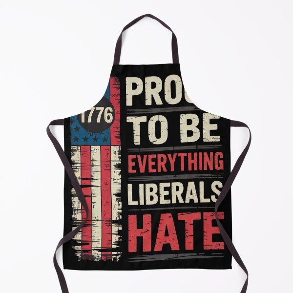 Item preview, Proud To Be Everything Liberals Hate 1776 Flag designed and sold by Nekusa.