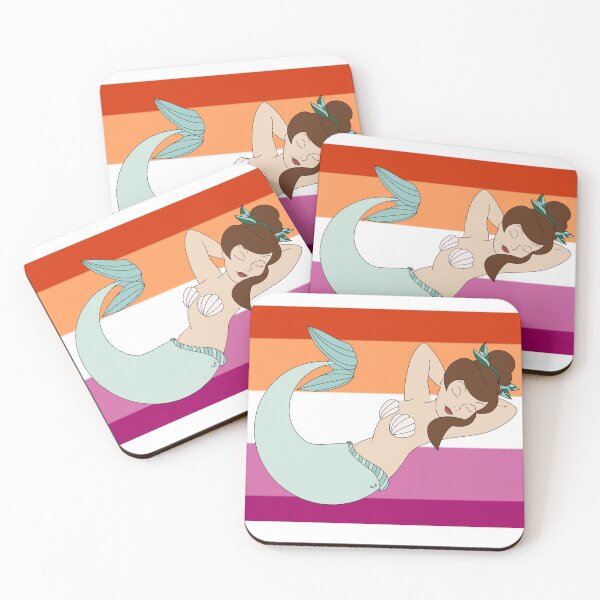 Item preview, Sapphic Mermaid  designed and sold by urlocalartfairy.