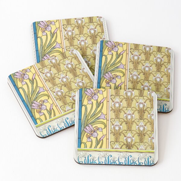 Item preview, Iris Decorative Patterns (Plate 2) c. 1895 designed and sold by stevepmp.