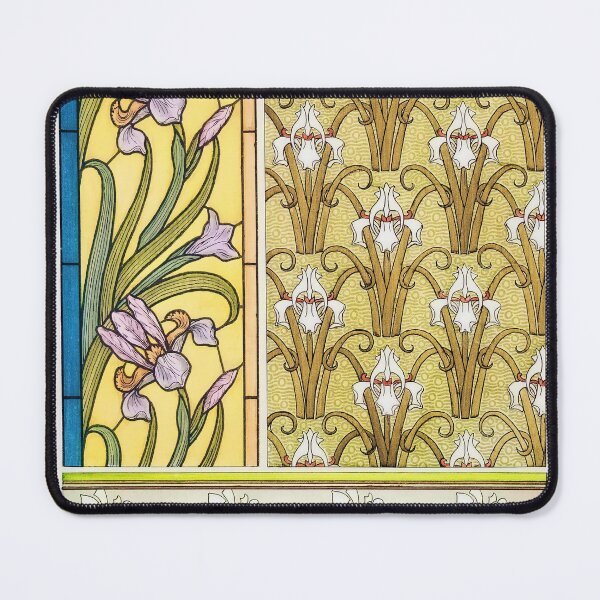 Item preview, Iris Decorative Patterns (Plate 2) c. 1895 designed and sold by stevepmp.