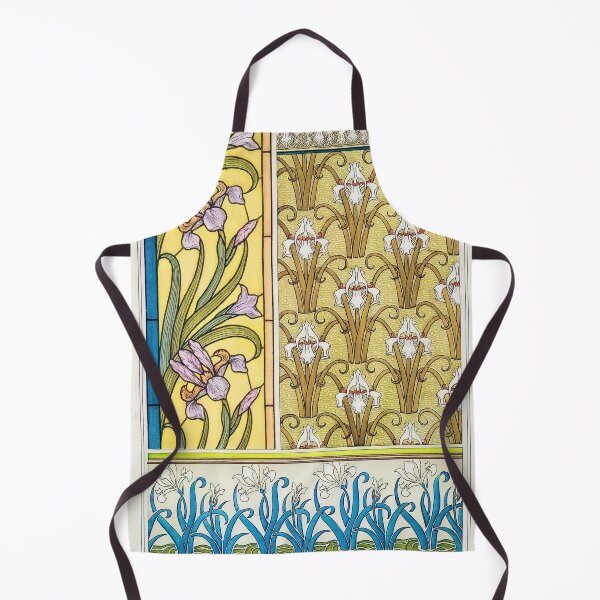 Item preview, Iris Decorative Patterns (Plate 2) c. 1895 designed and sold by stevepmp.