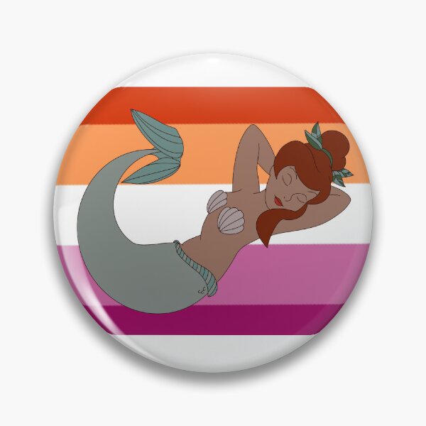 Item preview, Sapphic Mermaid  designed and sold by urlocalartfairy.
