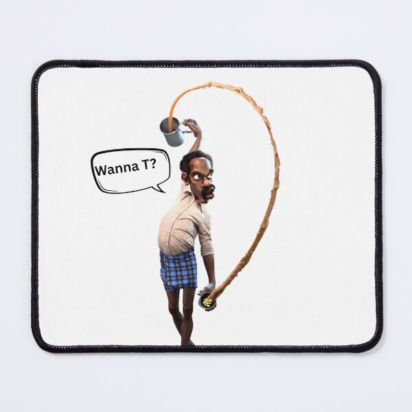 Item preview, Wanna T? – Chai Master in Action tea lover  designed and sold by MOTAS Graphics .