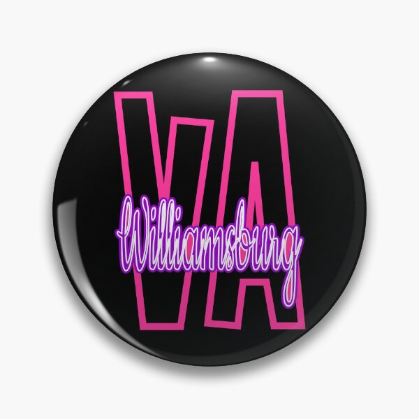 Item preview, Williamsburg Virginia Pink (Pink) designed and sold by OneWhiffKustomz.