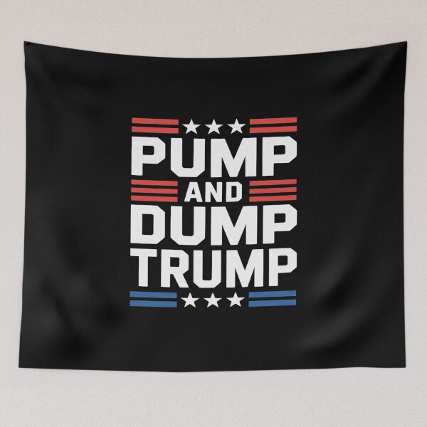 Item preview, Pump and Dump Trump Anti Trump Political Protest Pro Liberal Democrat designed and sold by Nekusa.