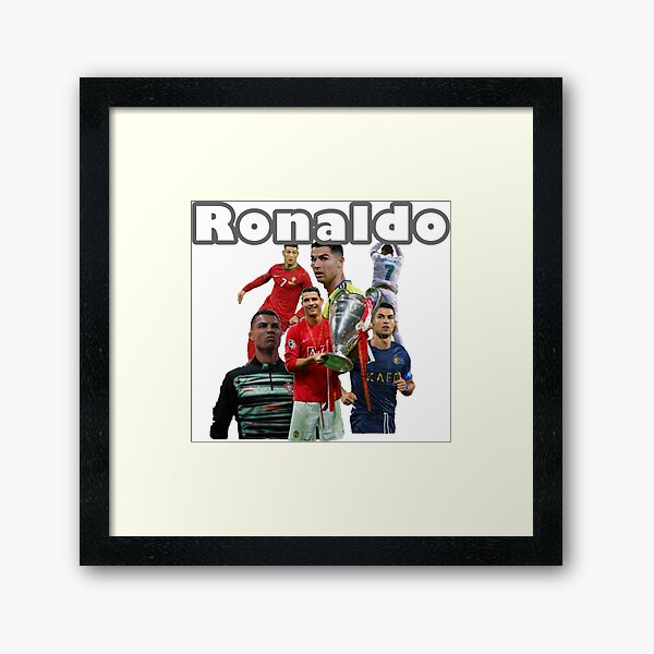 Vista previa del artículo con la obra «Cristiano Ronaldo», diseñado y vendido por mjDesigns-.