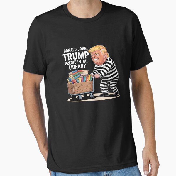 Artikel-Vorschau von Gefängnis Trump Präsidentenbibliothek Lustig Anti Trump, designt und verkauft von designzs.