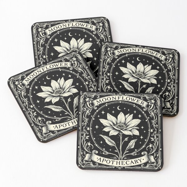Item preview, Moonflower Apothecary Witchy Botanical Art designed and sold by Keith & Sandra Barkevich.