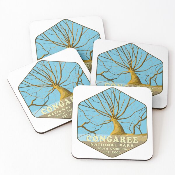 Item preview, Congaree National Park South Carolina Retro Sticker designed and sold by Ismeal Von.