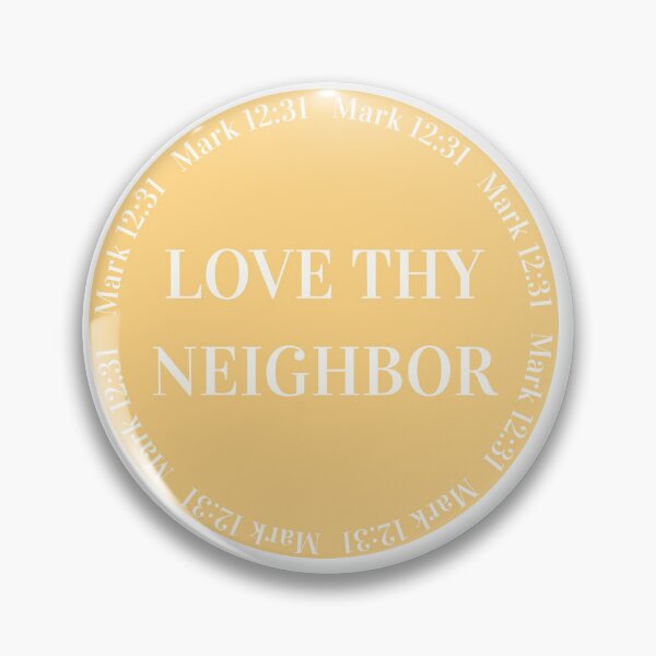 Item preview, Love Thy Neighbor (Yellow Version) designed and sold by saved-and-sassy.