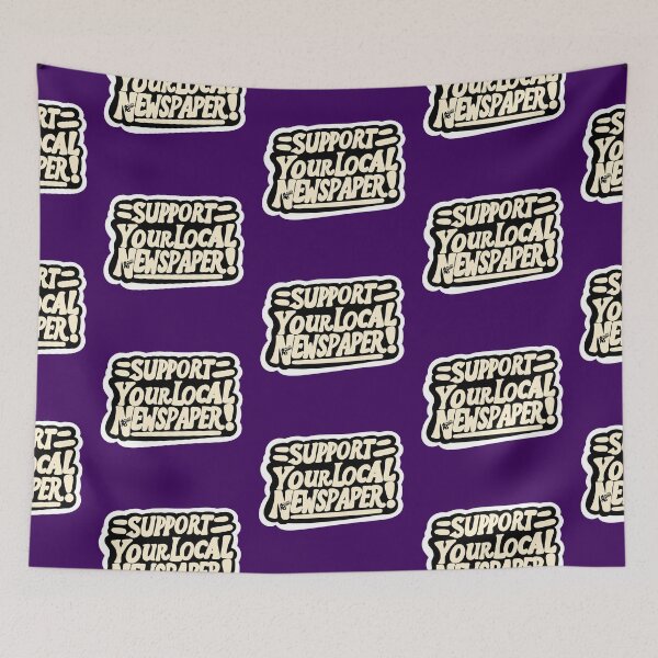 Item preview, Support your Local Newspaper designed and sold by altbarbzz.