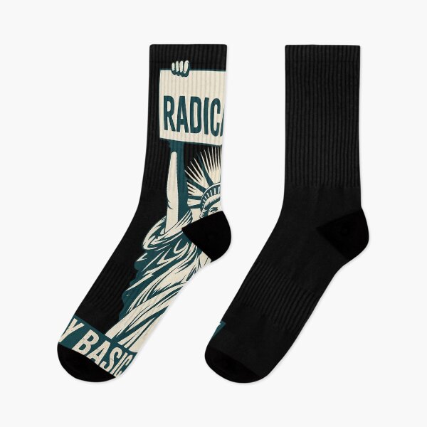 Item preview, Radicalized by Basic Decency Shirt, Anti Trump Shirt, FDT designed and sold by Nekusa.
