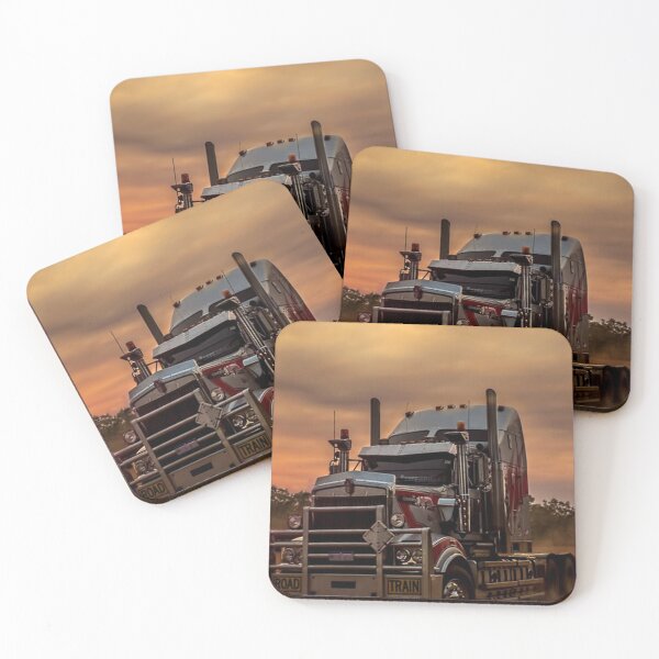 Item preview, Poster Prime Mover Kenworth truck at Sunset 2025 designed and sold by pameLlapOllis.