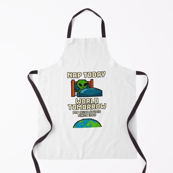 Item preview, NAP TODAY, WORLD TOMORROW - Pixel Alien Sleep designed and sold by giant_ani.