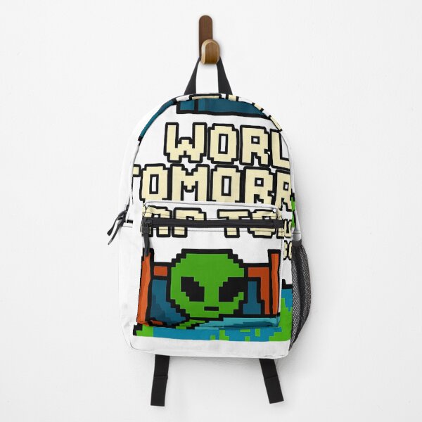 Item preview, NAP TODAY, WORLD TOMORROW - Pixel Alien Sleep designed and sold by giant_ani.