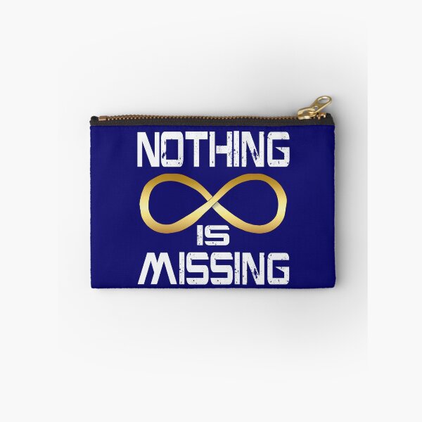 Item preview, Nothing is Missing Autism Acceptance Infinity Loop White Text designed and sold by Ivorycrow.