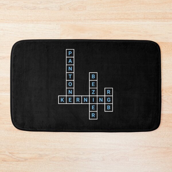 Item preview, Graphic Design Crossword designed and sold by MinimalPink.