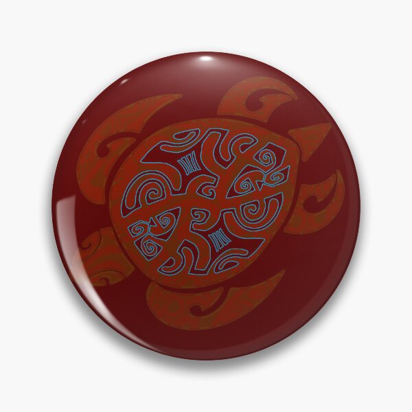 Item preview, Hawaiian Tribal Turtle designed and sold by sunnthreads.