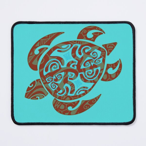 Item preview, Hawaiian Tribal Turtle designed and sold by sunnthreads.