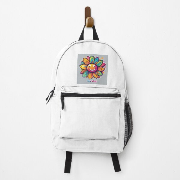 Item preview, Bee Kind - colorful smiling flower with a positive message designed and sold by unique_print_vibes.