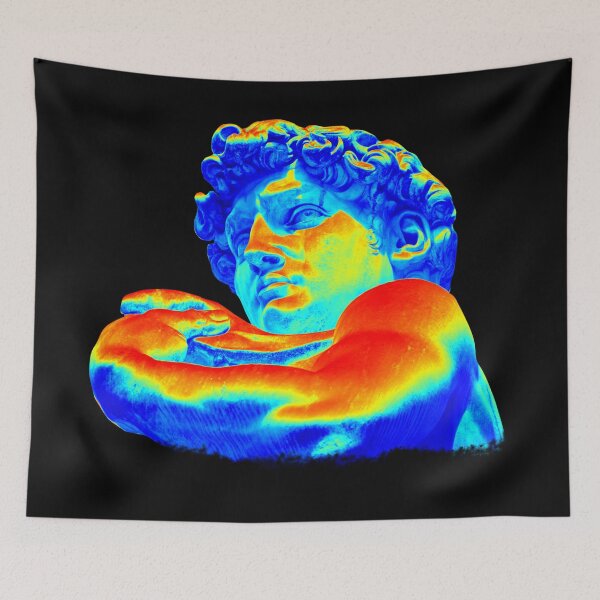 Item preview, David sculpture in neon color designed and sold by POLYKOKA.