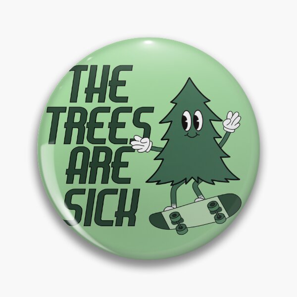 Item preview, The Trees Are Sick Skate designed and sold by cler-bert.
