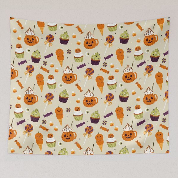 Item preview, sweets and treats in Halloween style designed and sold by burbura.
