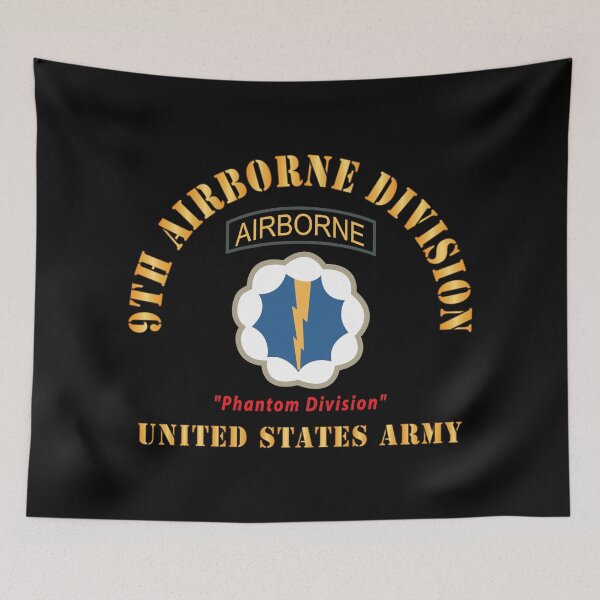 Item preview, Army - SSI - 9th Airborne Division - Phantom Division - US Army X 300 designed and sold by Military Insignia Products.