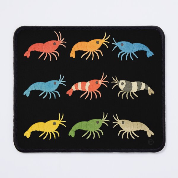 Item preview, Shrimps Watercolor Japanese Style - Kawaii Watercolour Style designed and sold by Kabuji Store.