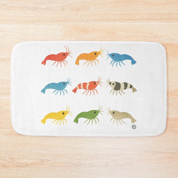 Item preview, Shrimps Watercolor Japanese Style - Kawaii Watercolour Style designed and sold by Kabuji Store.