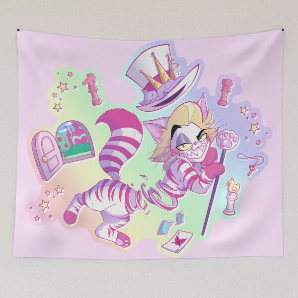 Item preview, Hazbin Wonderland - Cheshire Luci (alt) designed and sold by Spectra22.