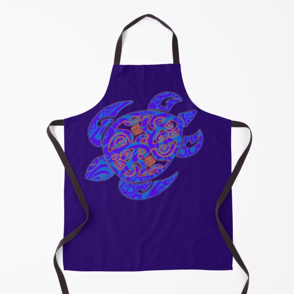 Item preview, Hawaiian Blue Honu Tribal designed and sold by sunnthreads.