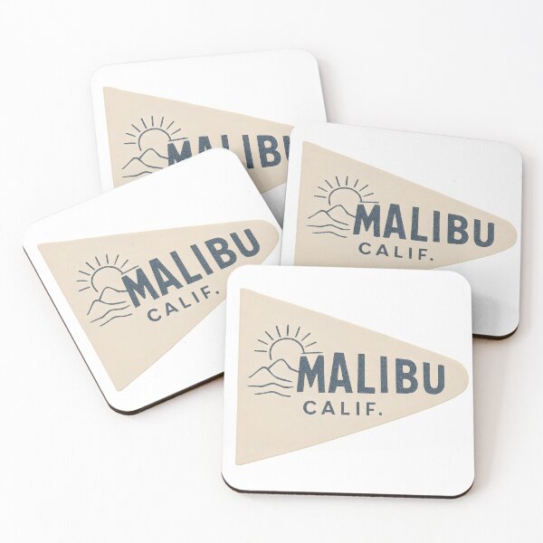 Item preview, Malibu California Pennant designed and sold by LoveLabDesign.