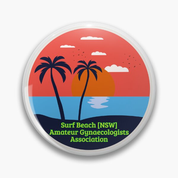 Item preview, Surf Beach Amateur Gynaecologists Association designed and sold by JenGo Creative.