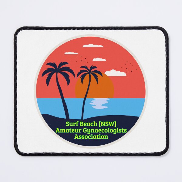 Item preview, Surf Beach Amateur Gynaecologists Association designed and sold by JenGo Creative.