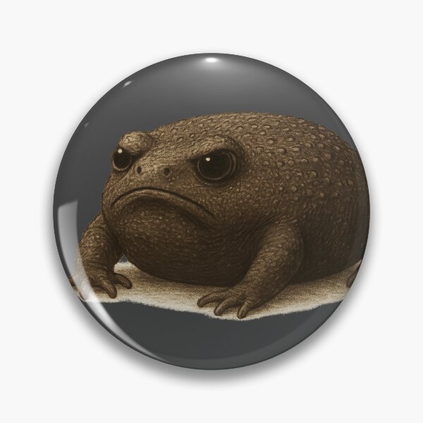 Item preview, Black Frog - Vintage Japanese Style Frog designed and sold by Kabuji Store.