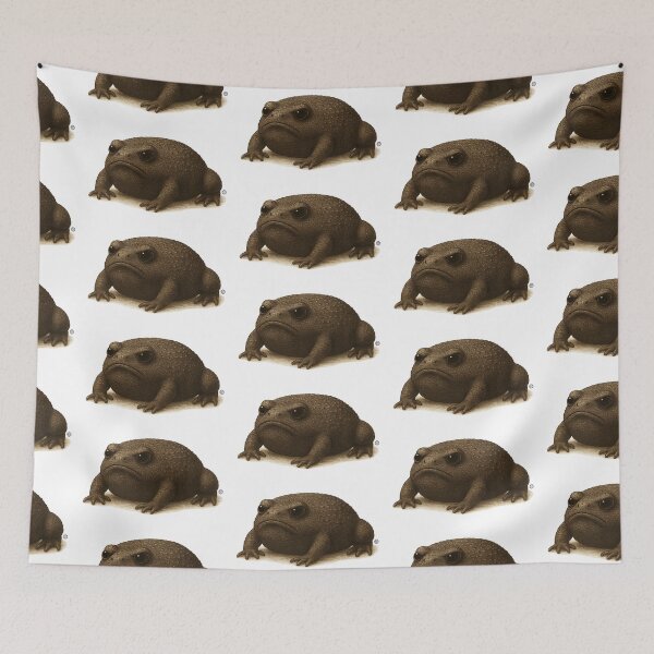 Item preview, Black Frog - Vintage Japanese Style Frog designed and sold by Kabuji Store.