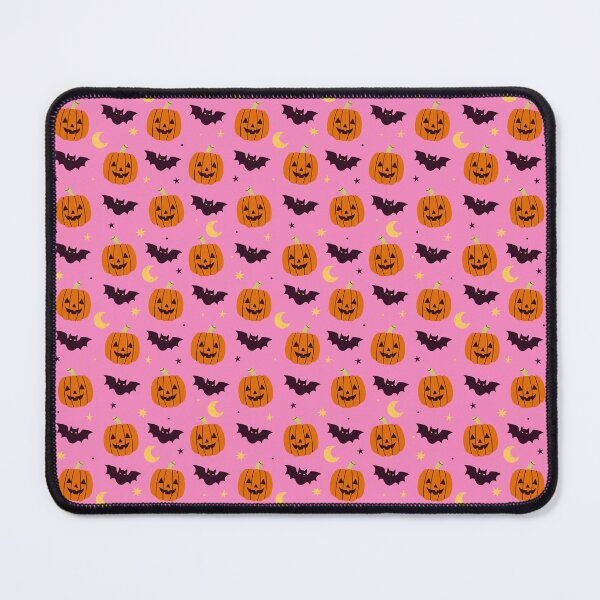 Item preview, pattern with halloween pumpkins and bats designed and sold by burbura.