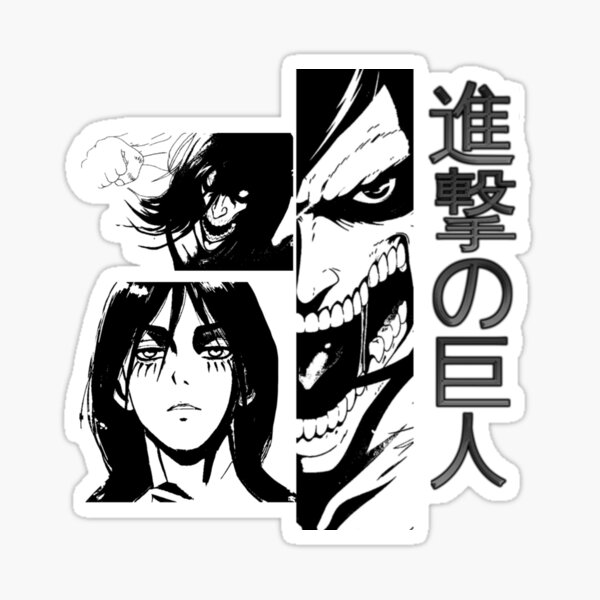 Item preview, Eren Yeager Transformation – Manga Panels (Attack on Titan) designed and sold by SwichBlex.