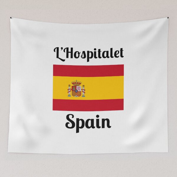 Item preview, L’Hospitalet Spain - Stylish Prints, designed and sold by Fleetwood1994.