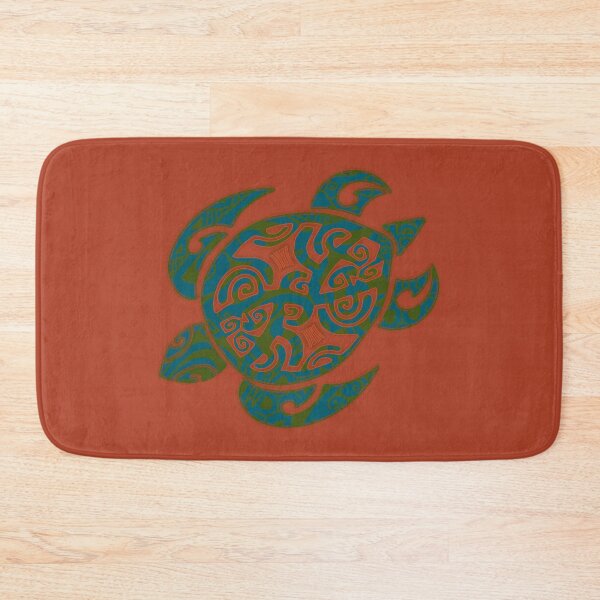 Item preview,  Hawaiian Natural Honu Tribal Turtle designed and sold by sunnthreads.