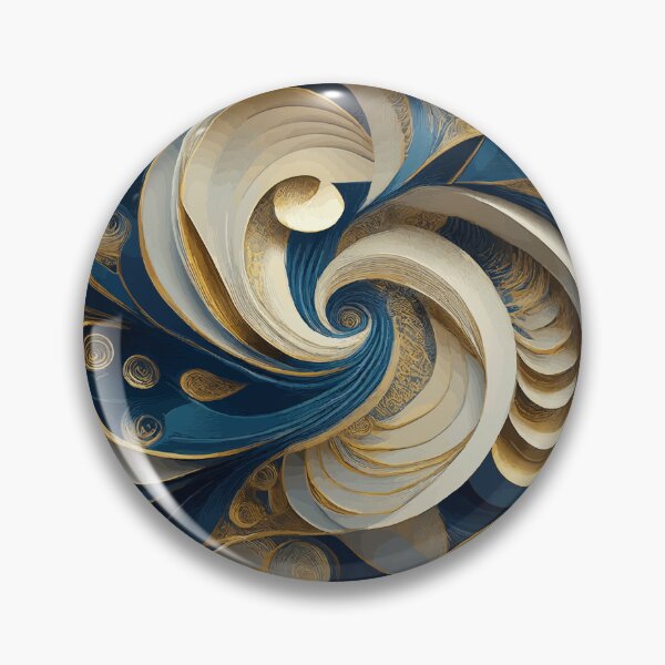 Item preview, Colorful Abstract Fibonacci Art 119 designed and sold by Vicky Brago-Mitchell®.