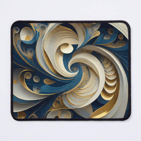 Item preview, Colorful Abstract Fibonacci Art 119 designed and sold by Vicky Brago-Mitchell®.